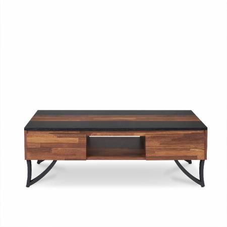 Klasszikus üreges dohányzóasztal.